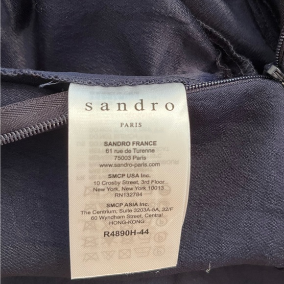 Sandro Frill Collar Dress - Picture 7 of 8